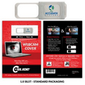 C-SLIDE Webcam Cover 1.0 - Silver with Standard Packaging